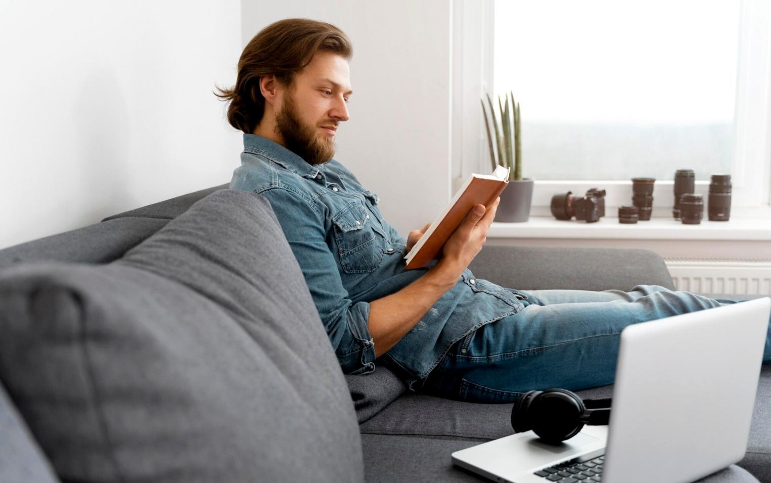 Financial planning workspace with organized documents